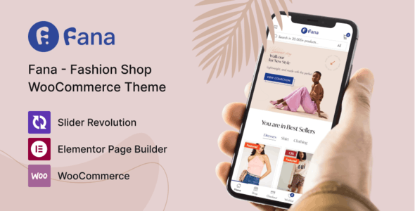 Fana - Fashion Shop WordPress Theme 1.1.12